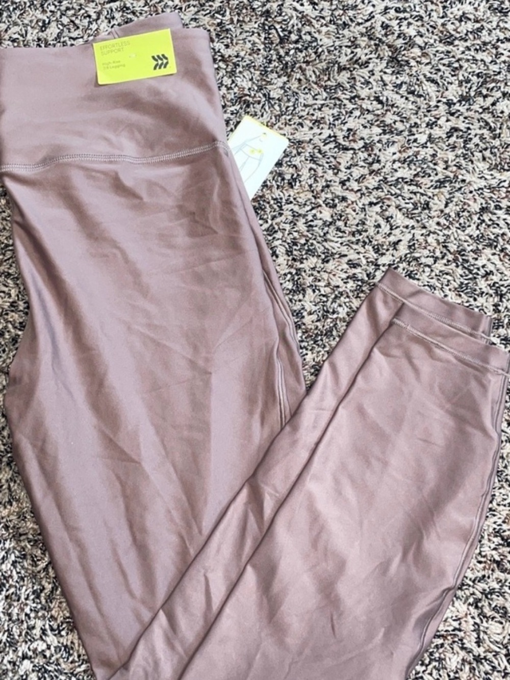 All In Motion High-Rise Active 7/8 Leggings - Light Brown Medium NWT!